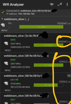 Tada - new Access Point on the home wifi with perfect signal